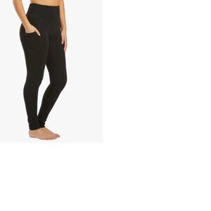 Marika Dana High Rise Tummy Control Yoga Leggings with Pockets size small black